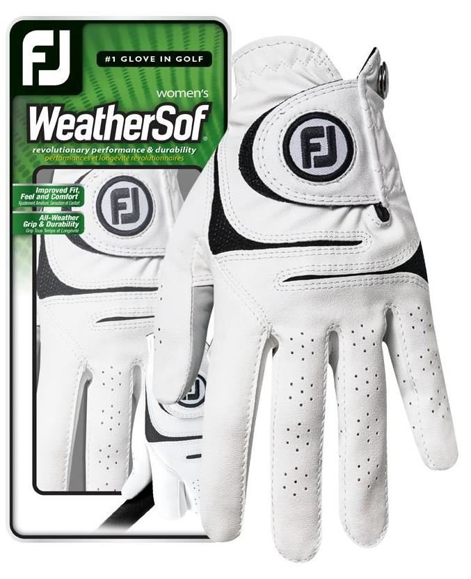 Footjoy FootJoy WeatherSof 18 ladies golf glove, white