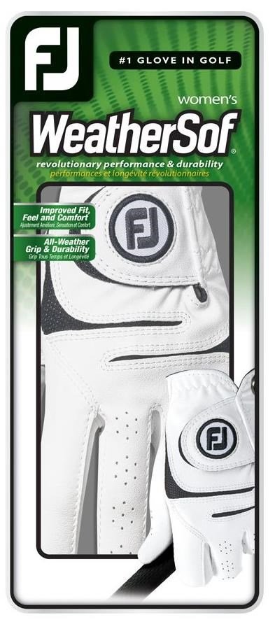 Footjoy FootJoy WeatherSof 18 ladies golf glove, white