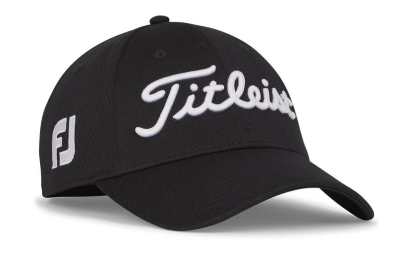 Titleist Tour Elite men's cap, black/white
