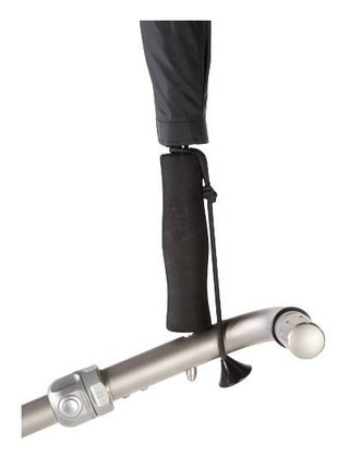 JuCad Telescopic Golf Umbrella 68" Automatic with Pin, Silver