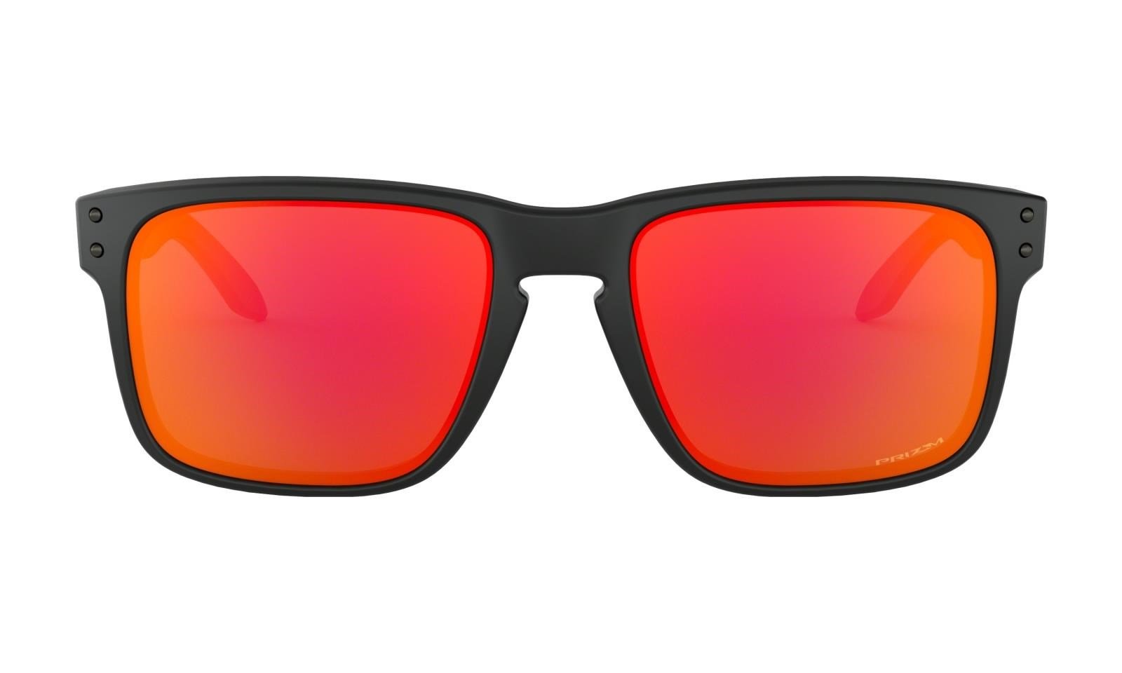 Oakley Holbrook Prizm Ruby men's sunglasses, Matte Black