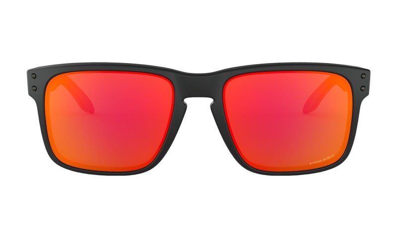 Oakley Holbrook Prizm Ruby men's sunglasses, Matte Black