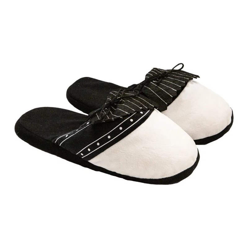 Longridge Golf Slippers (flaps) L golf shoe covers, black/white
