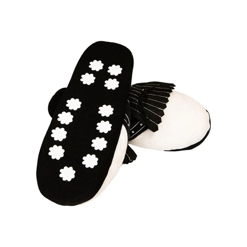 Longridge Golf Slippers (flaps) L golf shoe covers, black/white