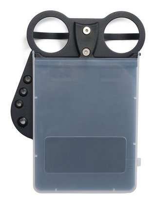 Davies Caddy Compact score card holder, black matt