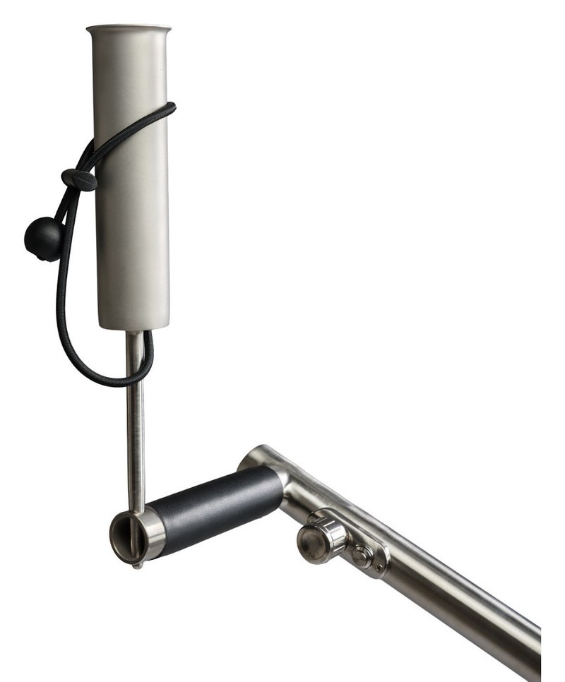 Davies Caddy Compact umbrella holder, brush silver