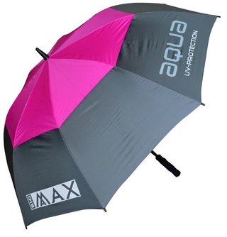 Big Max Aqua UV Umbrella 60", Charcoal/Fuchsia