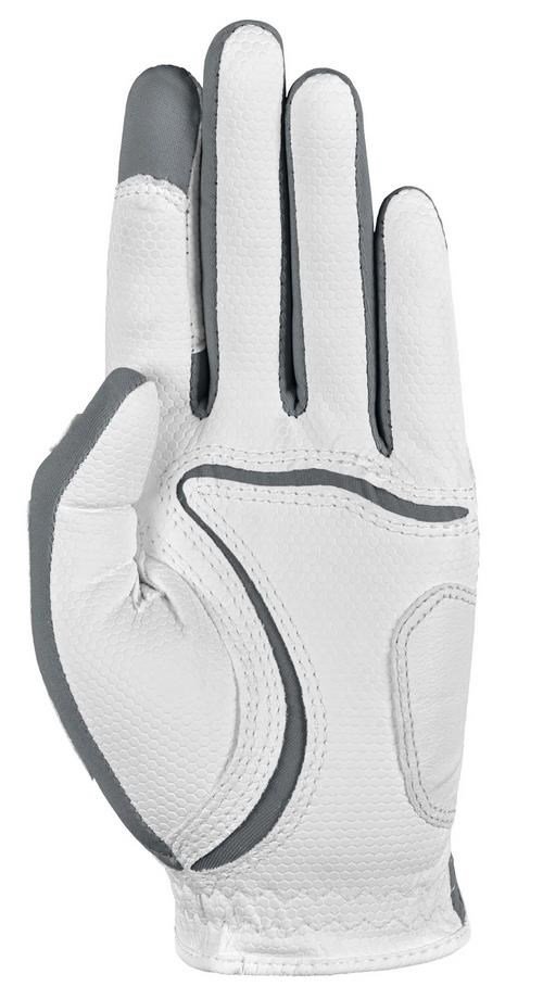 Zoom Zoom Weather ladies golf glove, white/silver