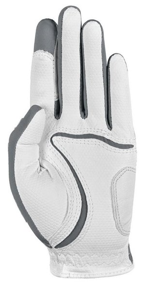 Zoom Zoom Weather ladies golf glove, white/silver