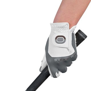 Zoom Zoom Weather ladies golf glove, white/silver