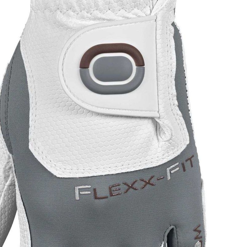 Zoom Zoom Weather ladies golf glove, white/silver