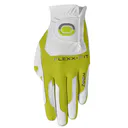Zoom Weather ladies golf glove, white/lime