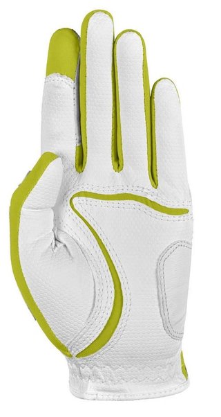 Zoom Zoom Weather ladies golf glove, white/lime