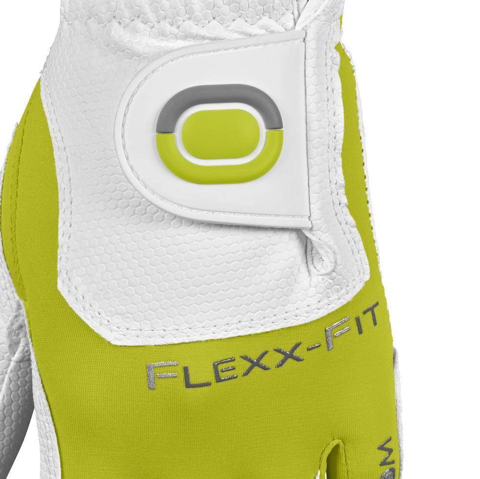 Zoom Zoom Weather ladies golf glove, white/lime