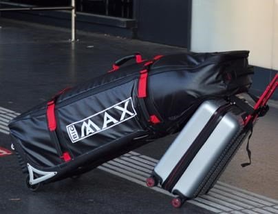 Big Max Aqua TCS travel bag, black/red