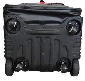 Big Max Aqua TCS travel bag, black/red
