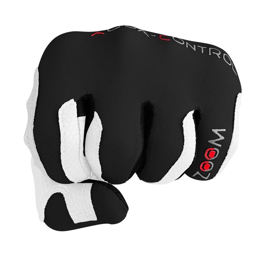 Zoom Aqua Control mens golf glove, white/black