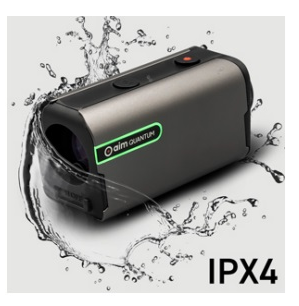 Golf Buddy aim QUANTUM — IPX4 water-resistant design