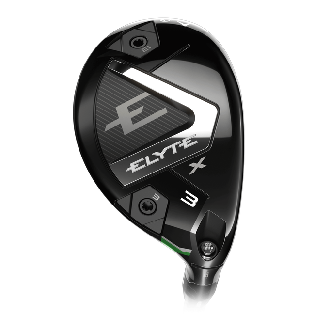 Callaway Elyte X Hybrid adjustable heel-toe weight system