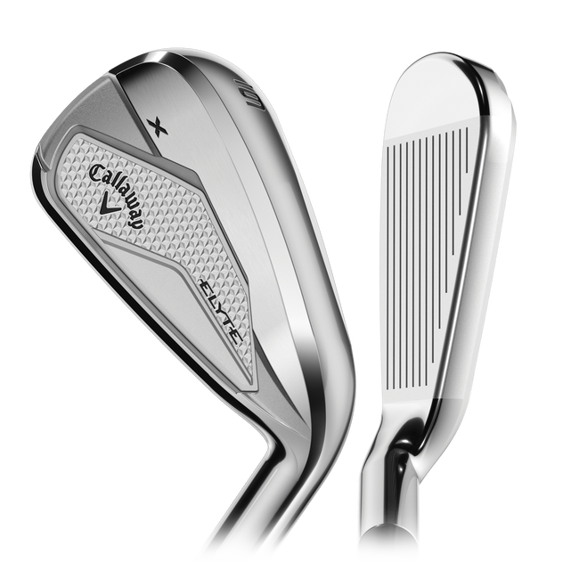 Callaway Elyte X larger profile and hollow-back design