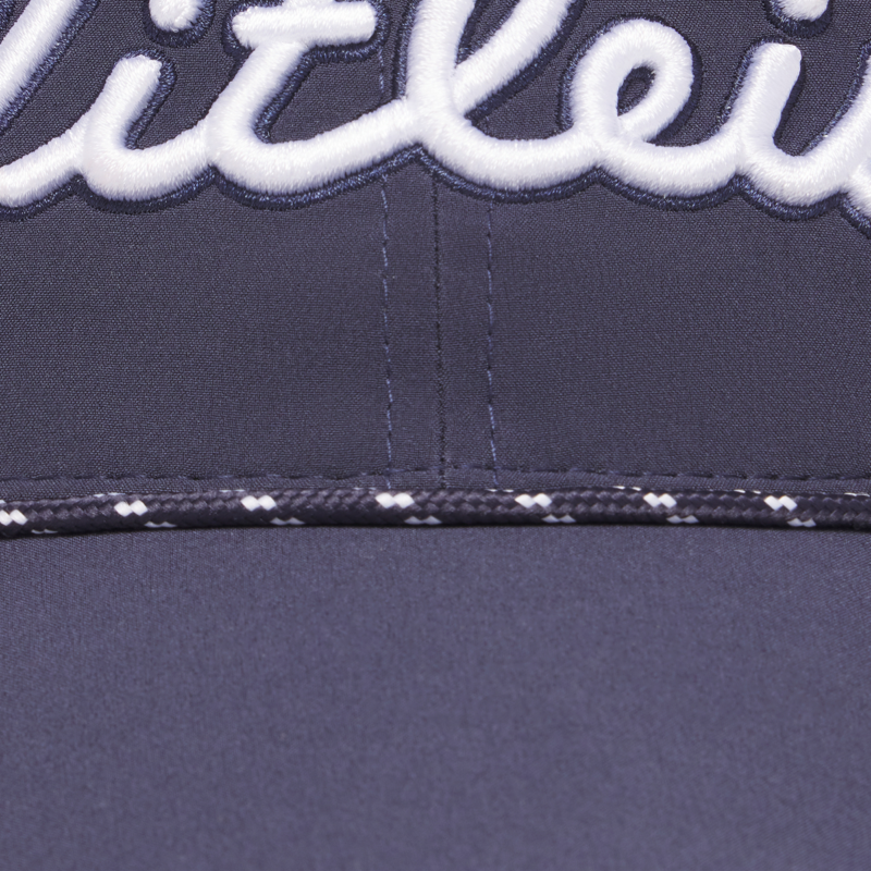 Braided Rope Detail across the bill of Titleist Tour Breezer
