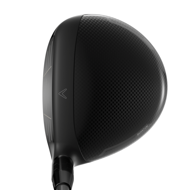 Callaway Quantum Max D Step Sole Design reduces turf contact for cleaner strikes