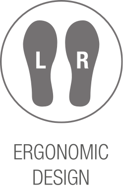 Ergonomic fit feature icon