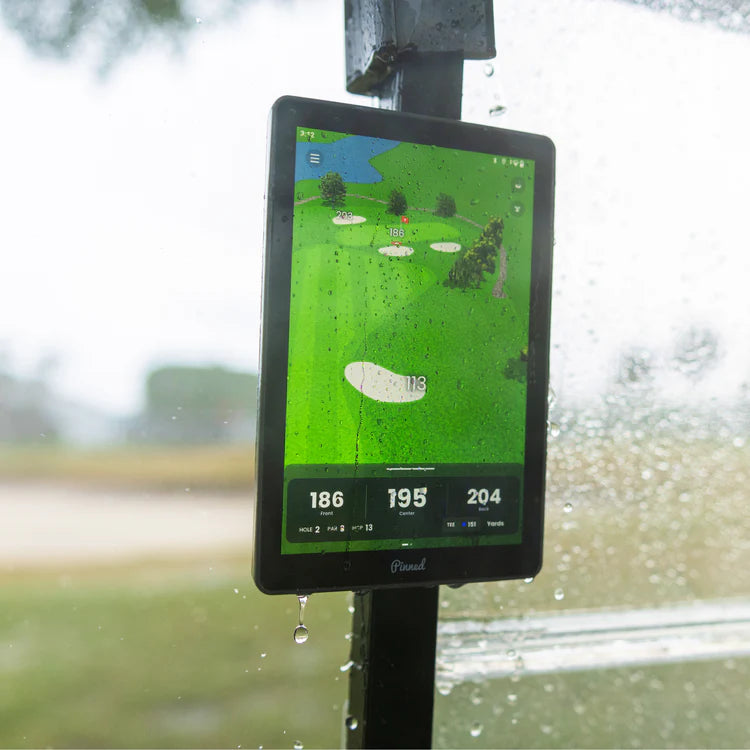 The Caddie GPS all-weather durability