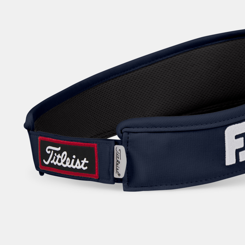 Adjustable Velcro Closure - Titleist Tour Performance Visor