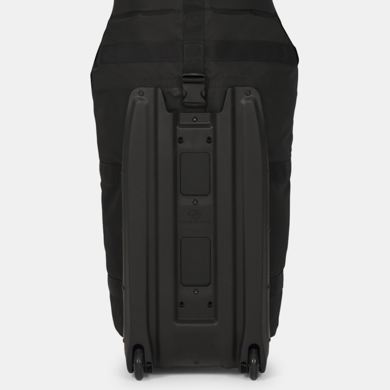 All-terrain urethane wheels and high-impact wheelbase of the Pro Traveler