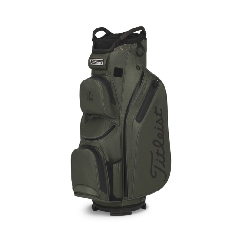 Titleist Cart 14 StaDry Bag in Cypress/Black/Black colourway
