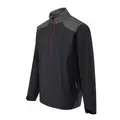 Detail of seam sealing and construction on the Ping AquaDrive jacket