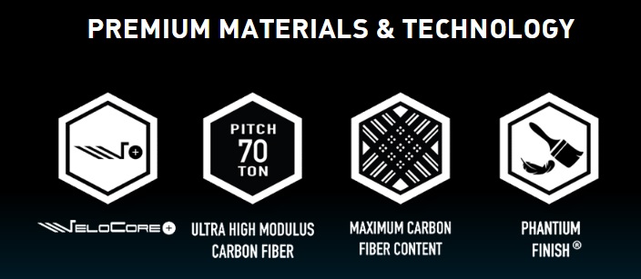 Fujikura Ventus premium carbon fibre material design