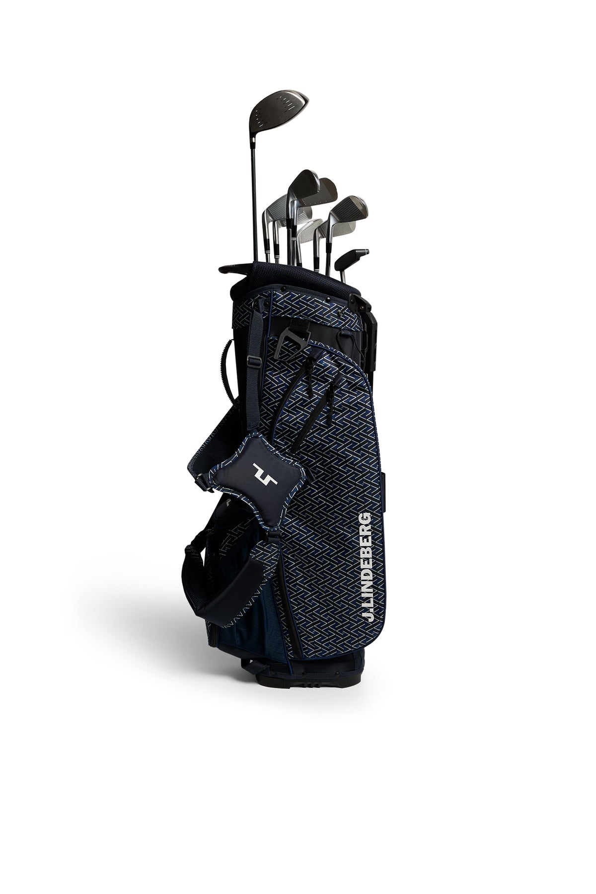 J.Lindeberg JL Flare Printed Golf Bag front view