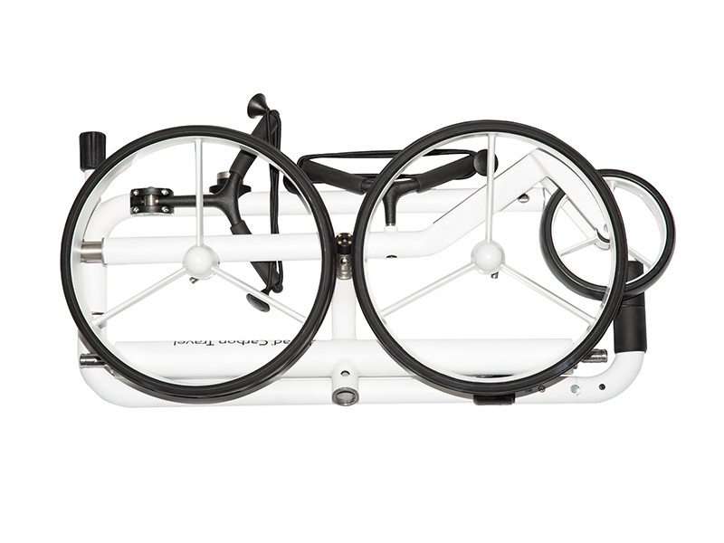 JuCad Carbon Travel Bianco SV 3.0 compact packing size 65x35x15 cm