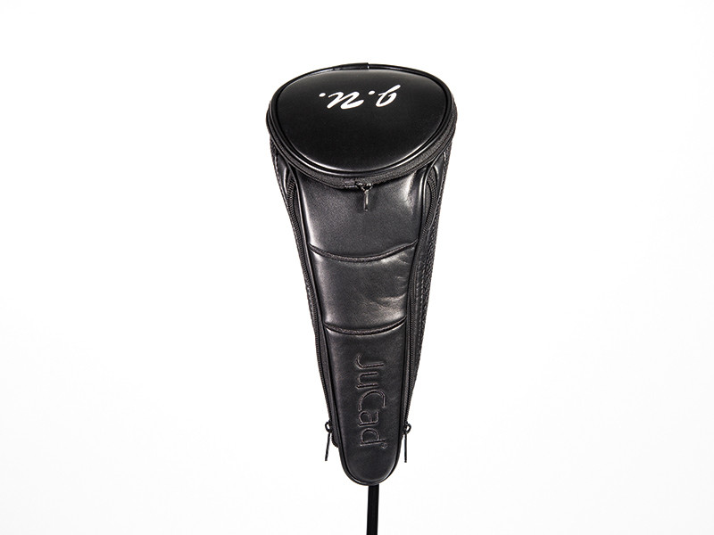 JuCad Driver Head Cover Set personalisation options with initials