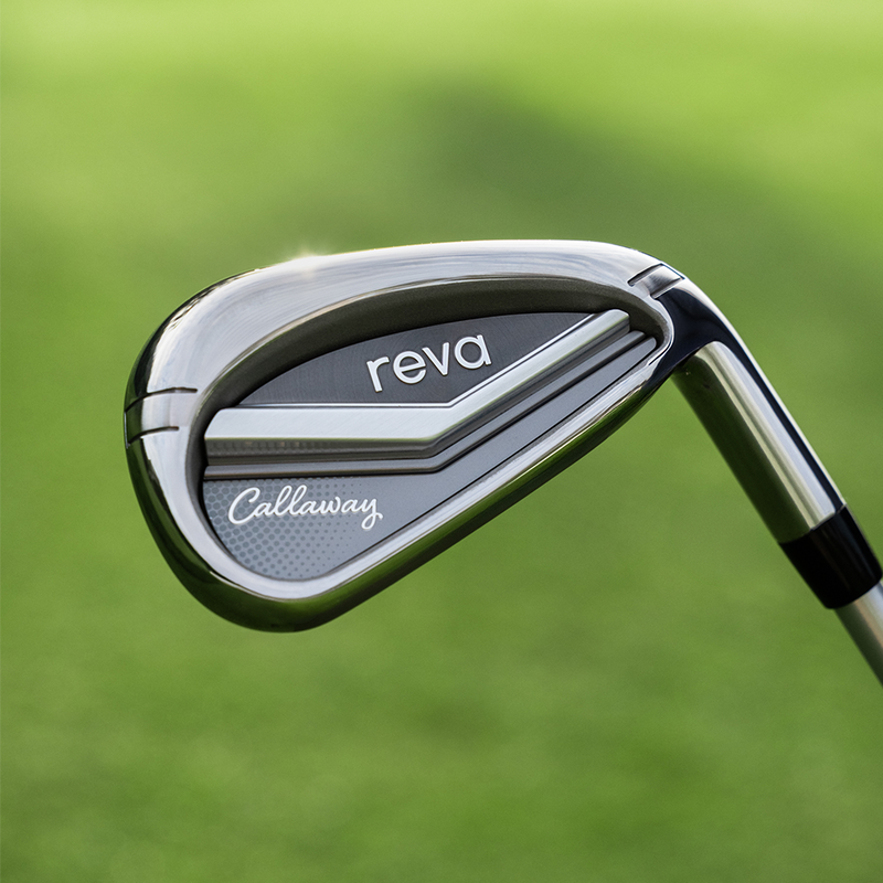 REVA oversized deep cavity back irons for maximum forgiveness