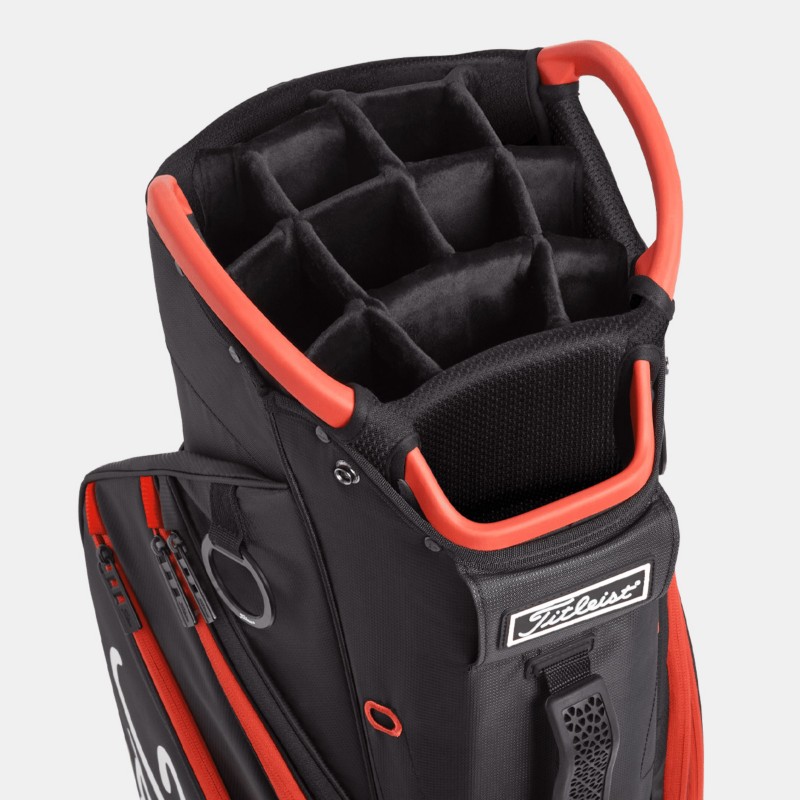 Titleist Cart 14 top cuff with 14 full-length dividers