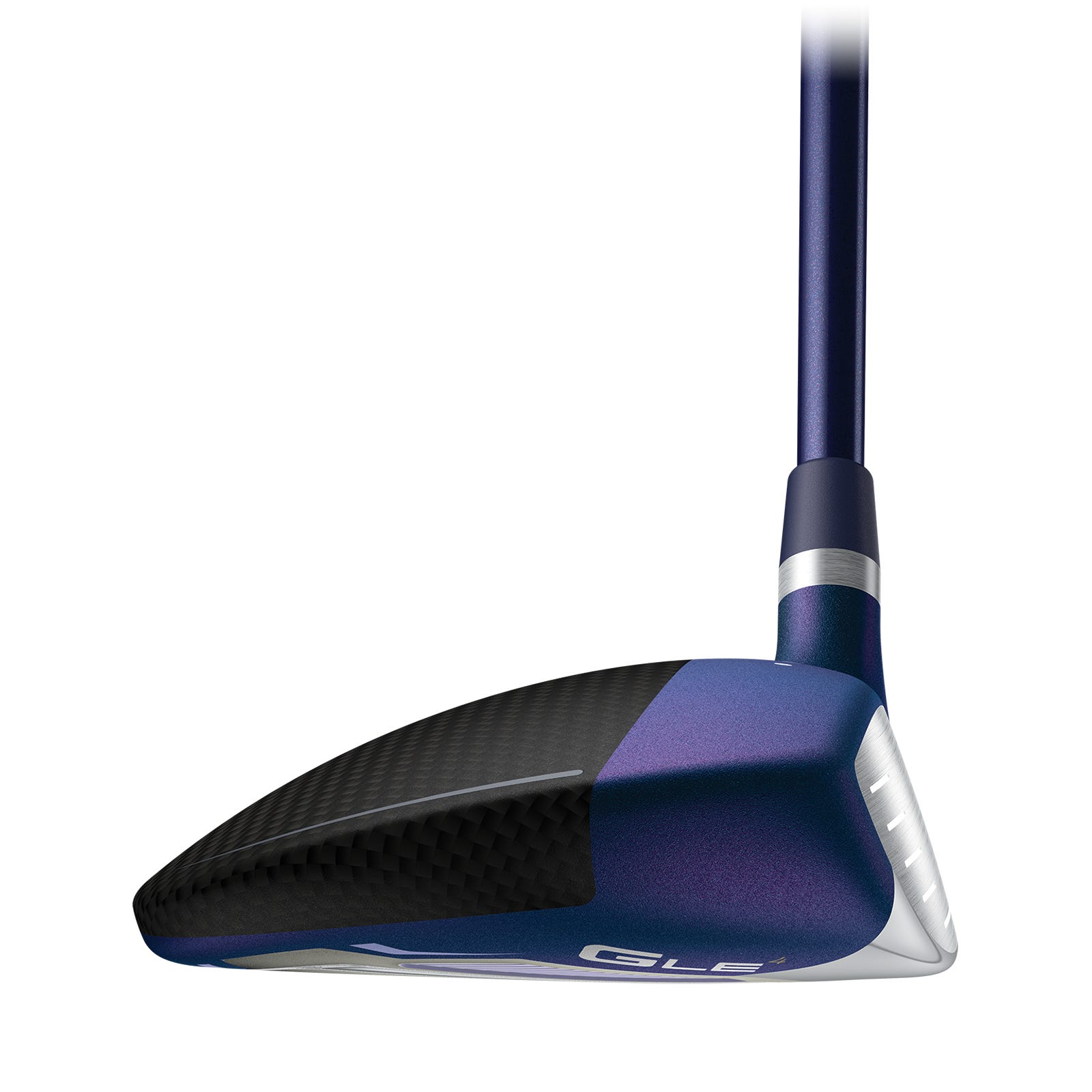 Toe view of PING G Le4 fairway wood showing multi-material construction