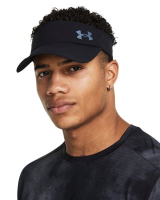 Under Armour Iso-Chill Launch Visor – front view showing Iso-Chill sweatband