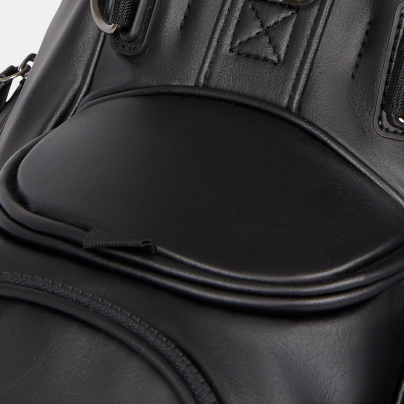 Velour-Lined Tee Pocket and Hidden Drink Pocket with Magnetic Closures