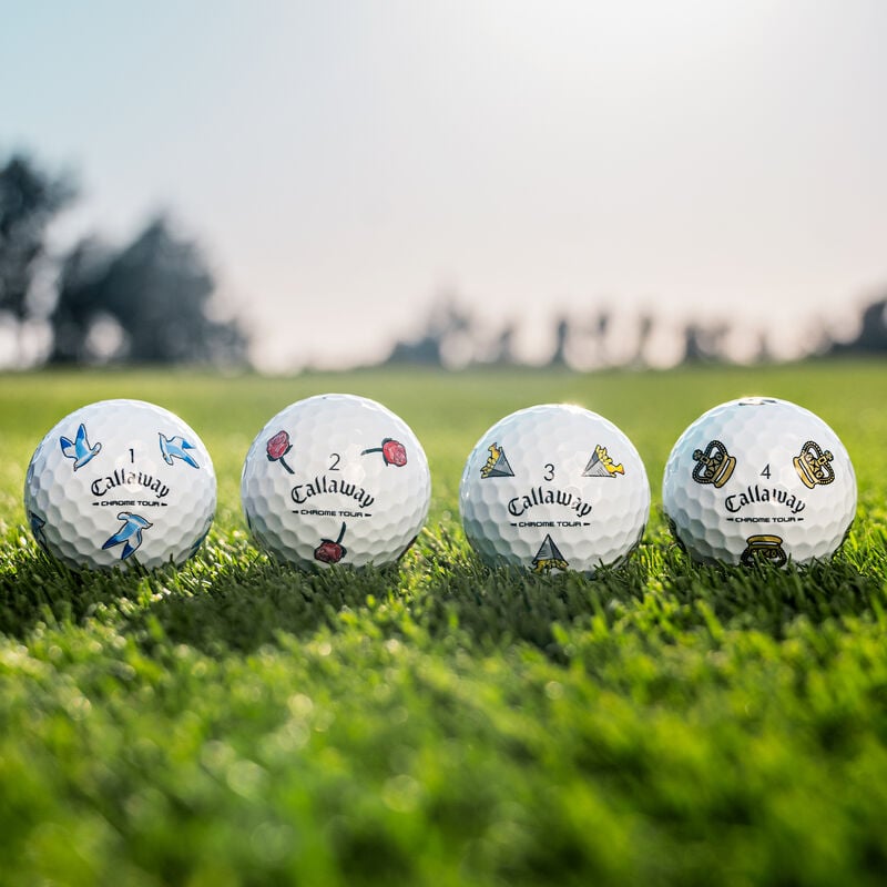 Callaway Chrome Tour July Major 2026 – urethane cover and links design