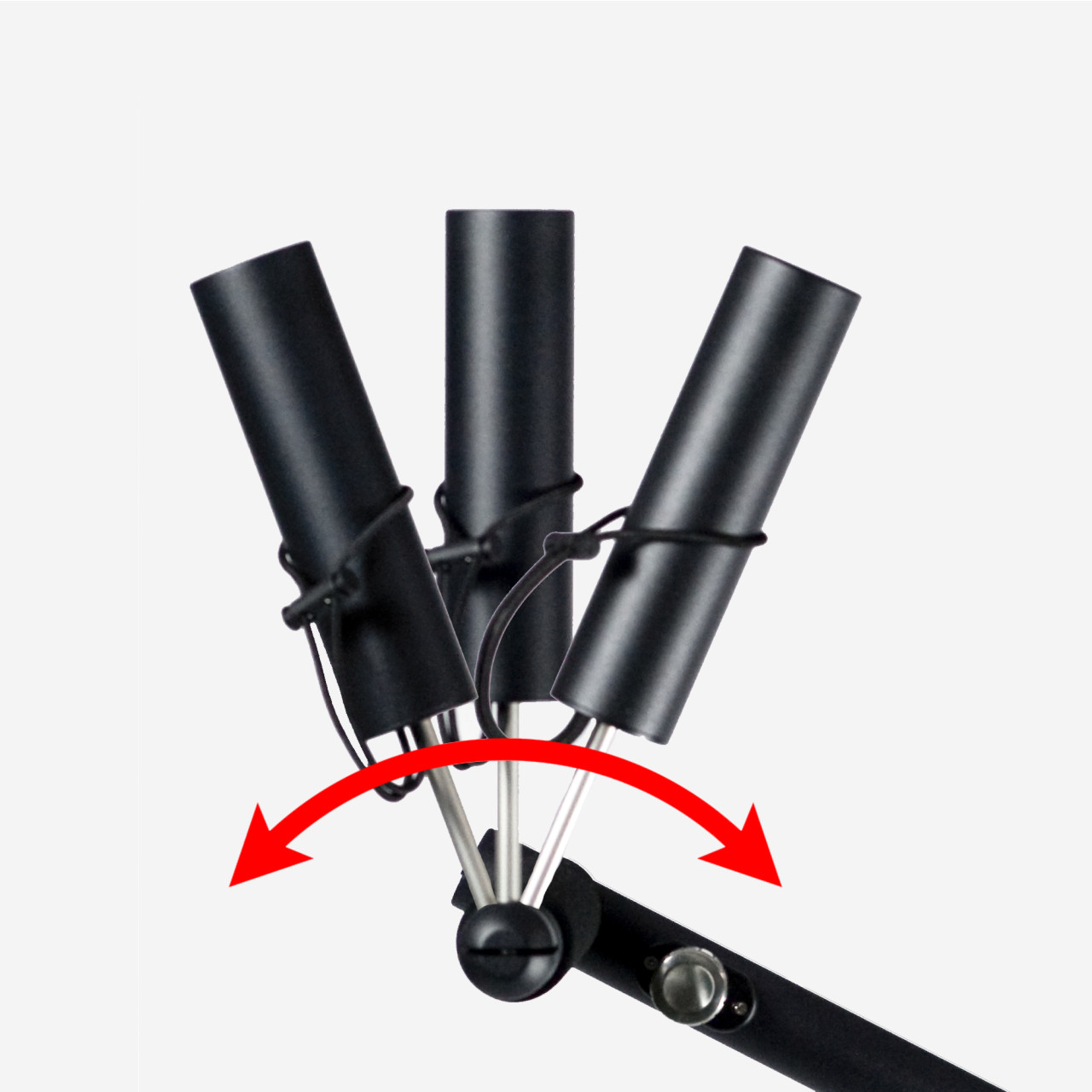 Davies Caddy umbrella holder mounting onto trolley handle