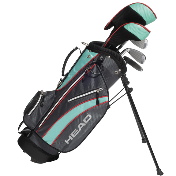 HEAD Junior Package Set 3-5 side profile of clubs