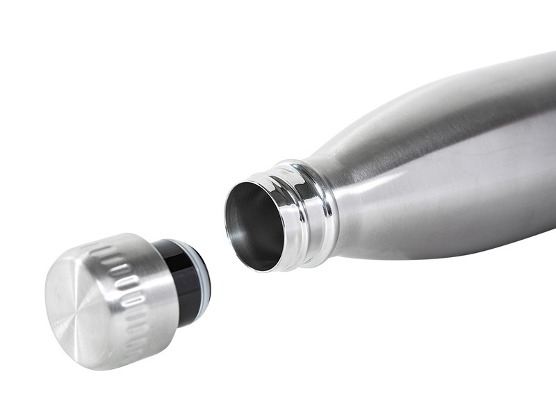 JuCad Stainless Steel Insulated Bottle slim profile fits golf bag