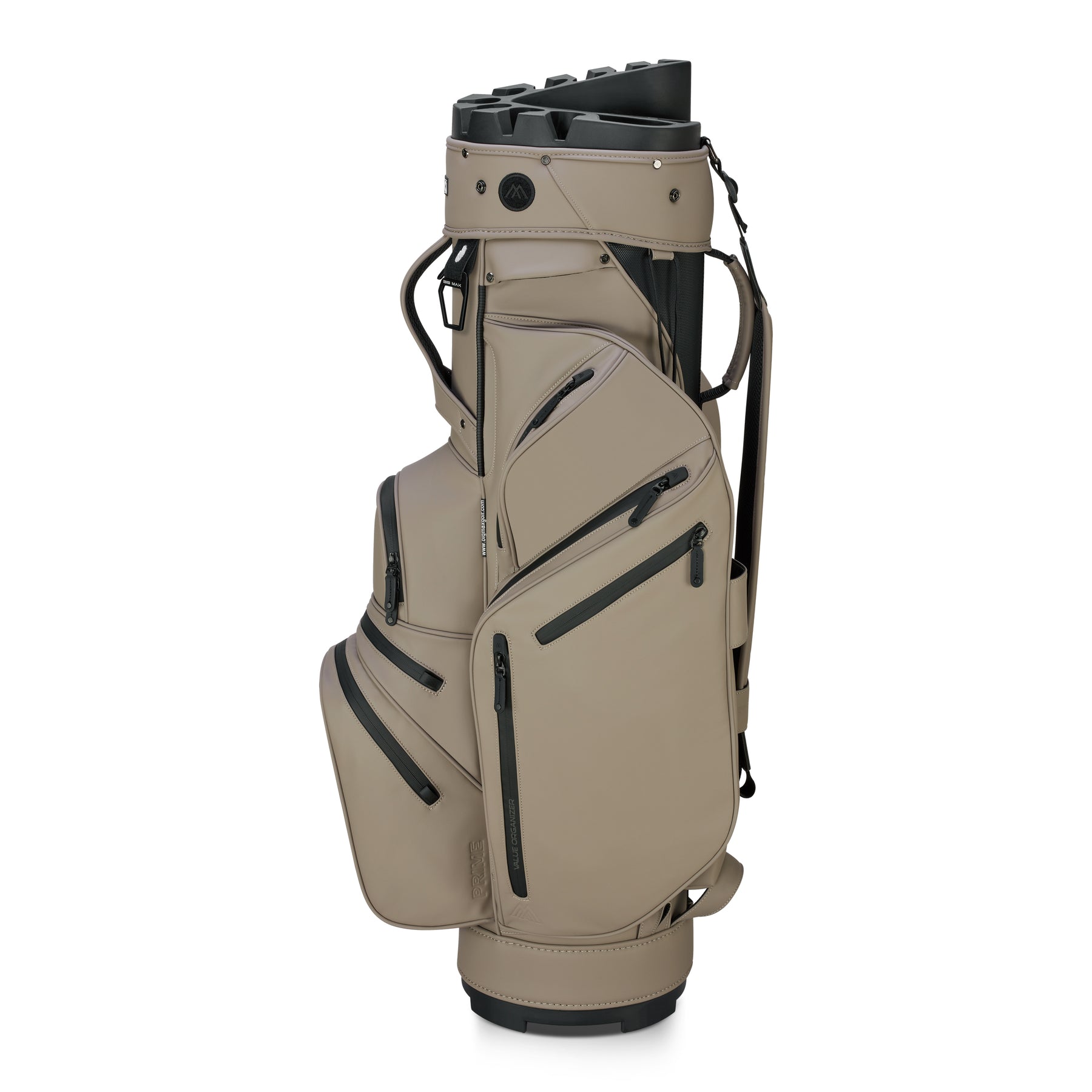 Big Max Dri Lite Silencio Prime cart bag side view — cart and trolley compatible