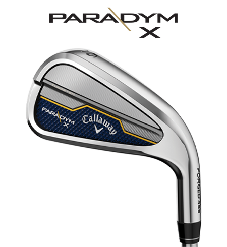 Callaway Paradym X irons comparison chart