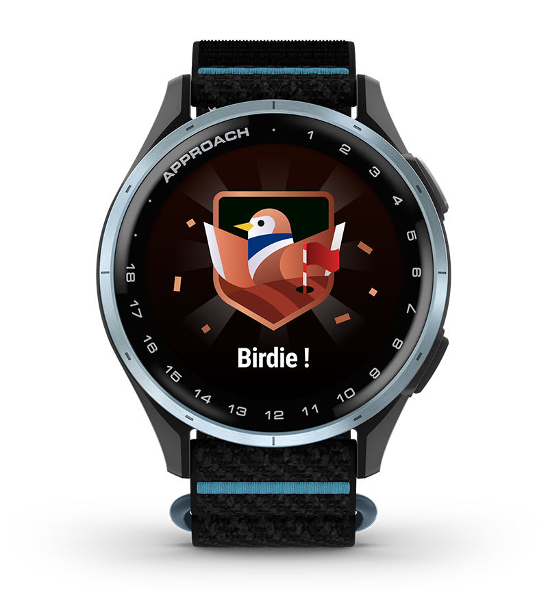Garmin Approach J1 — achievement celebrations