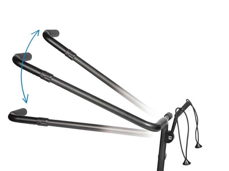 JuCad Carbon Travel Nero SV 3.0 height-adjustable handlebar for every golfer
