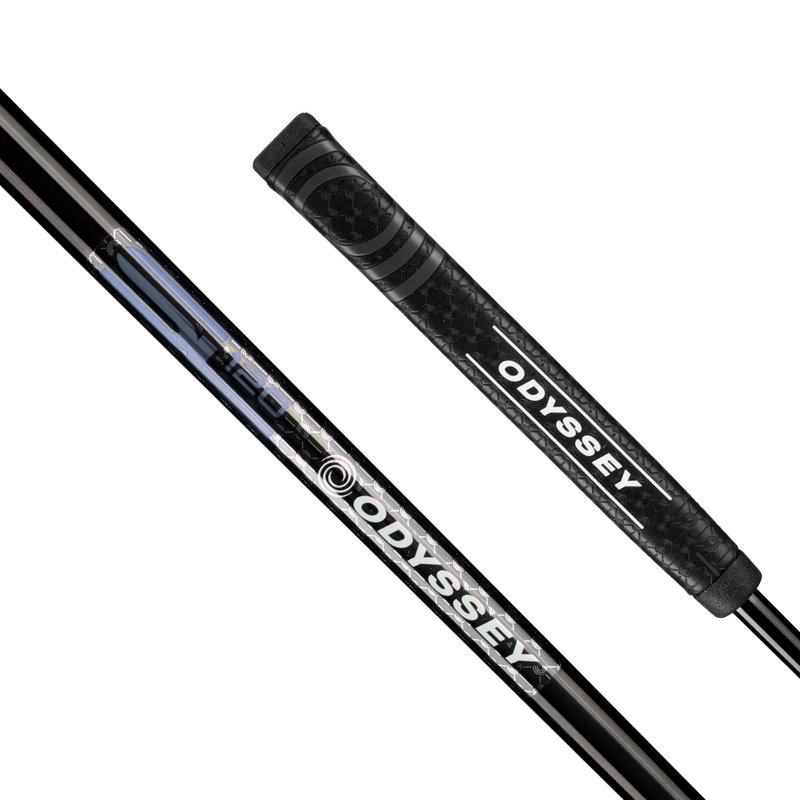 Odyssey S2S TRI-HOT Black #7 SB Ai-DUAL insert and FRD groove detail